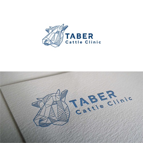 Logo concept for cattle clinic