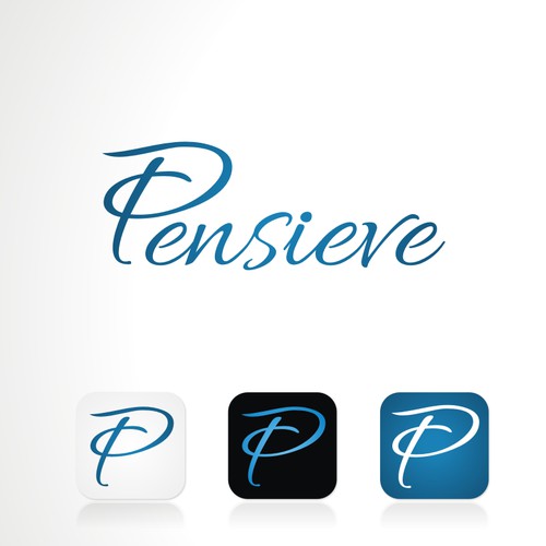 Create a logo for Pensieve App and Website