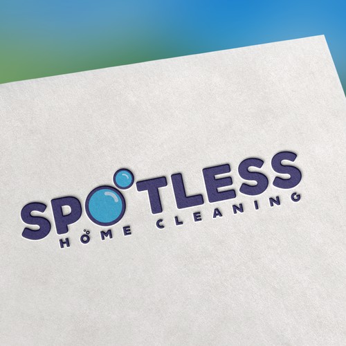 Spotless Home cleaning Logo