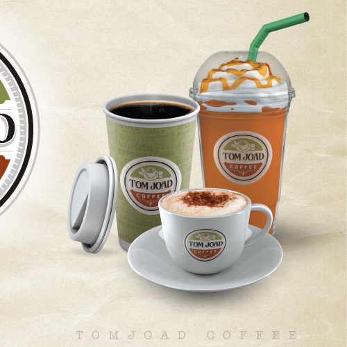 Create the next logo for Tom Joad Coffee