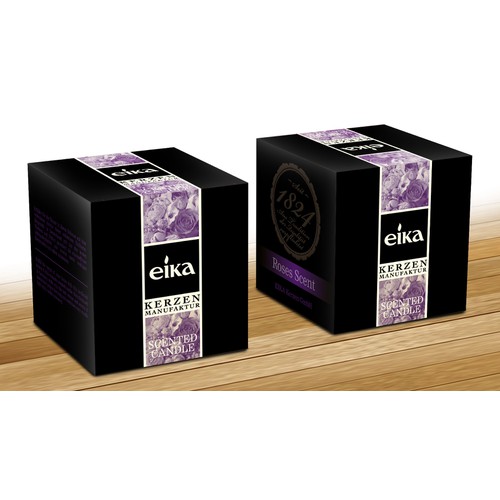 product packaging für EIKA Kerzen GmbH