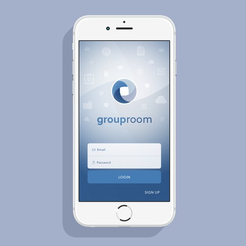 Create a simple and awesome splash screen for GroupRoom!