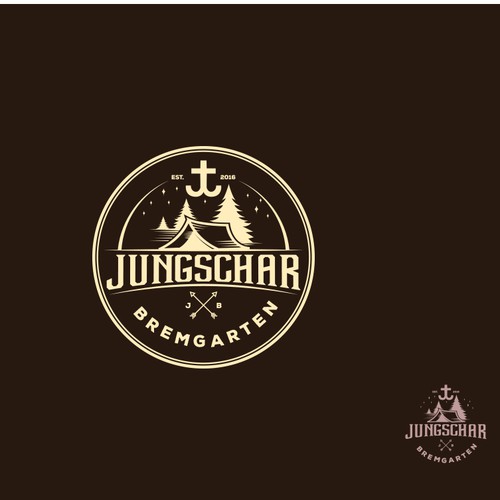 bold logo for an outdoor oriented organization