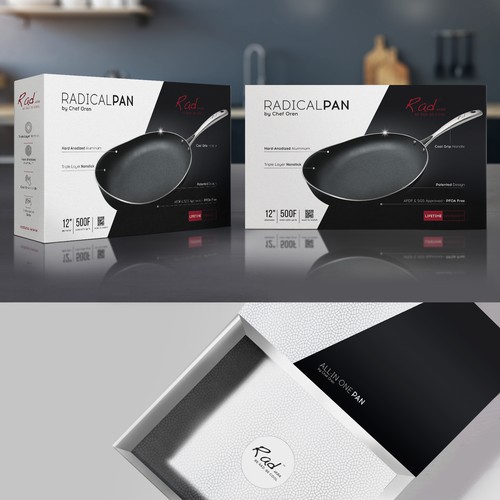 RadicalPan by Chef Oren, packaging design