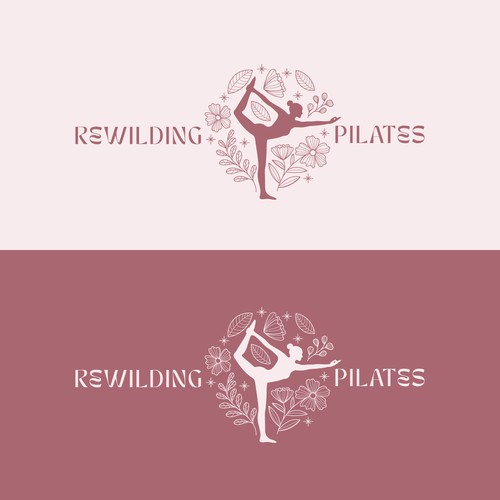 Organic Logo for Pilates Studio