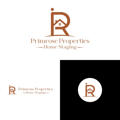 Elegant, Soft-Modern Logo for a Premium Home Staging Brand/Small Business