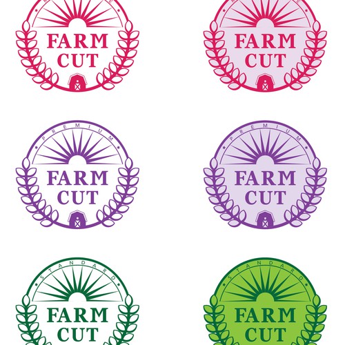 Logo for farming company