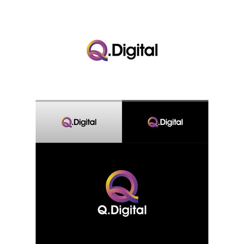 Logo design for "Q.Digital"