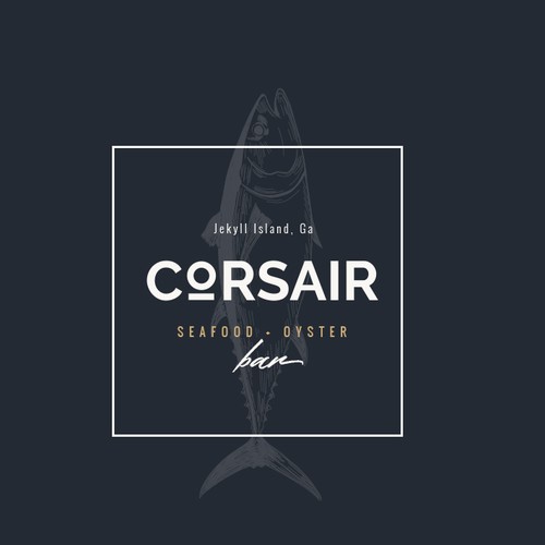 Logo proposition for a seafood and oyster bar