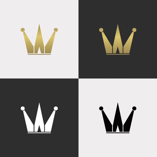 Royal Crown Logo for fit cap and snapback