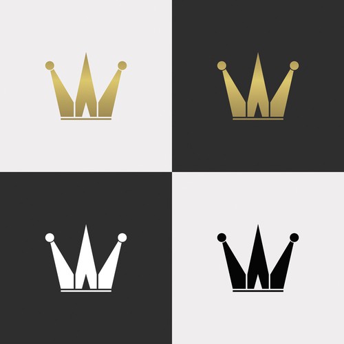 Royal Crown Logo for fit cap and snapback