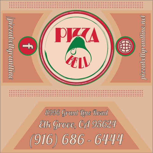 Pizza Bell New Box Design