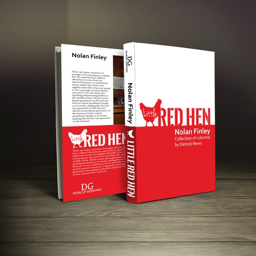 Book cover Little red hen by Nolan Finly 3