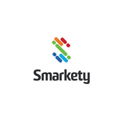 Logo concept for smart market analytics