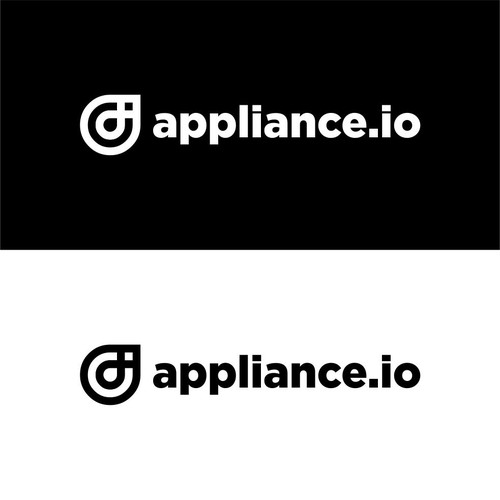 minimalist logo for "appliance.io"