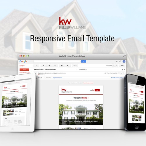 Responsive Email Template for Keller Williams Real Estate