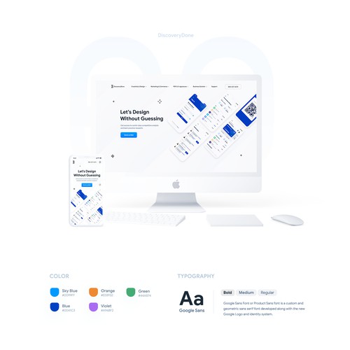 We need a clean, professional, fun website for our UX research company.