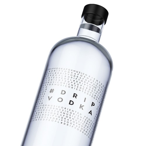 Vodka label Design