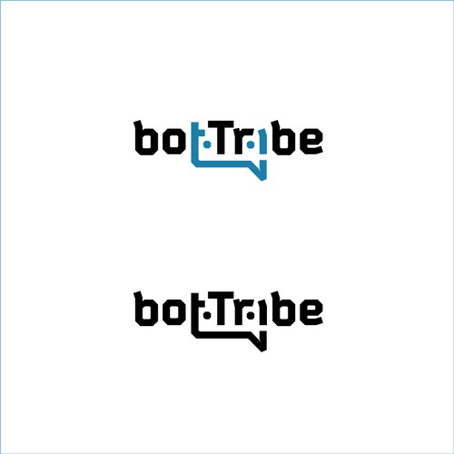 Logo design concept for an open source community for bot builders