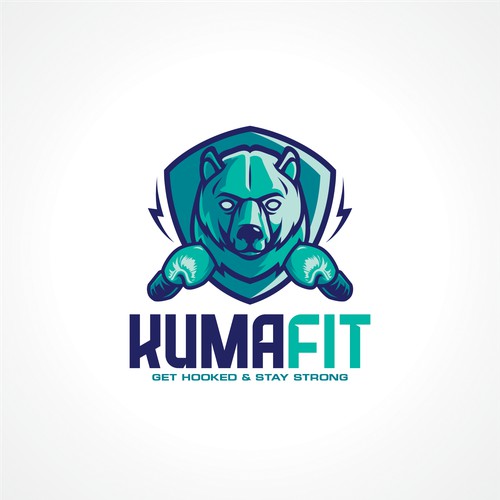 Logo concept for KumaFit