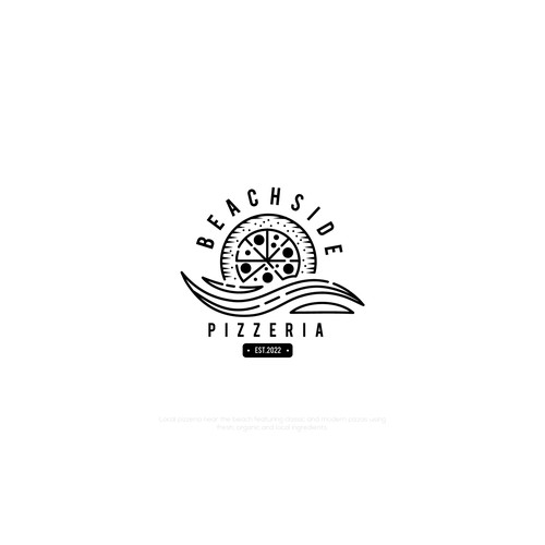 Pizzeria logo design