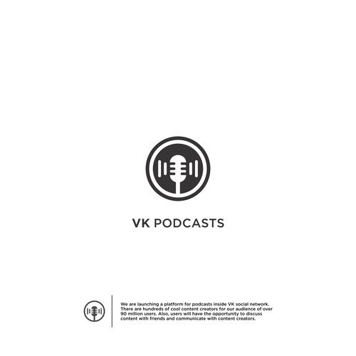 (no name, symbol/icon that would be association with podcast content type)