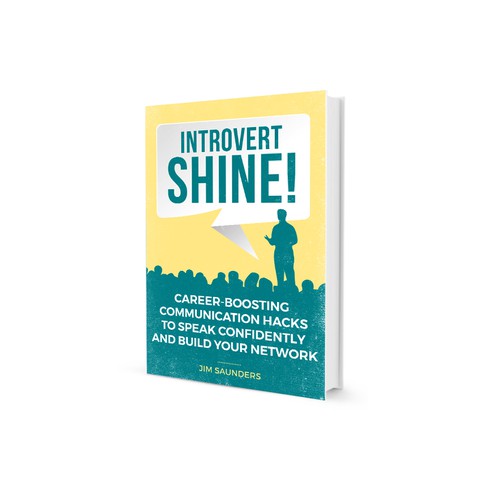 Book cover that appeals to introverts and draws eyeballs on Amazon