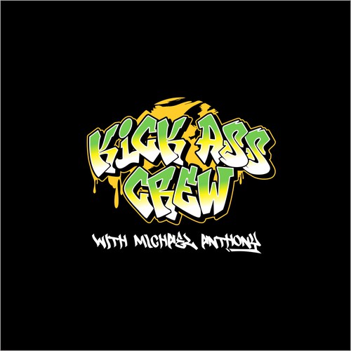 logo design for kick ass crew