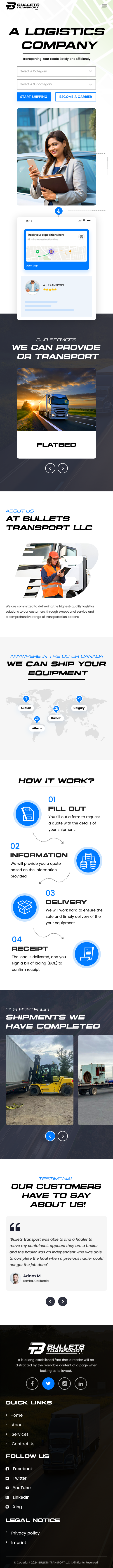 LOGISTICS COMPANY -