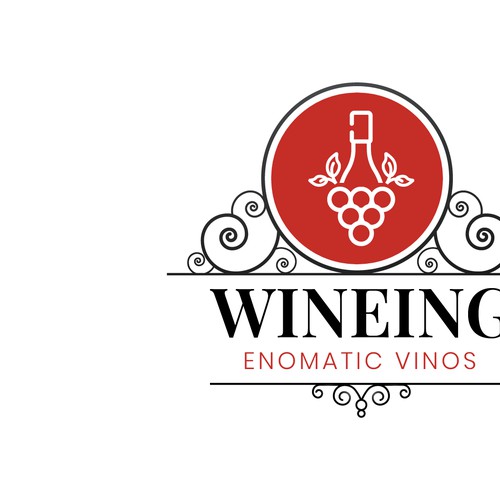 Wine logo design