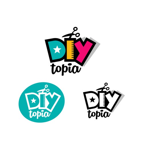 Logo for Crafty YouTube channel...