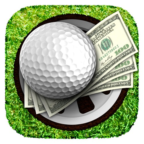 Golf betting app icon