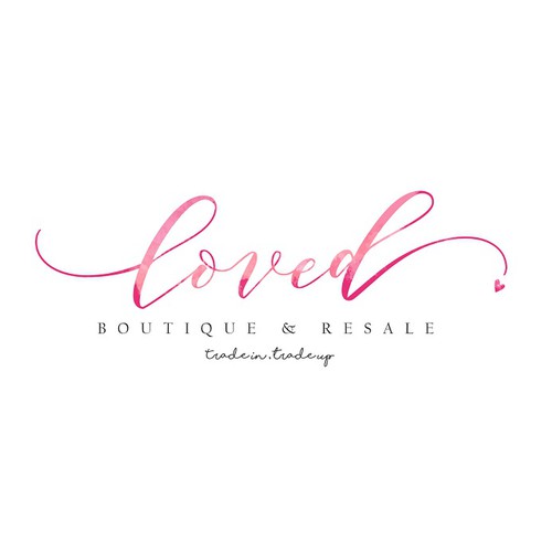 Strong Feminine Logo for Loved boutique and Retail