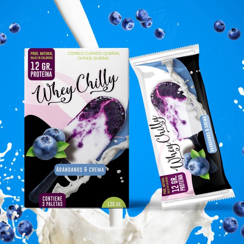 Logo y packaging WHEY CHILLY