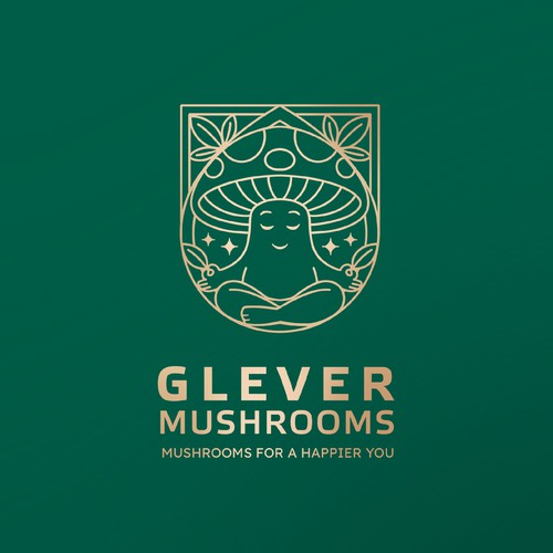 Logo- Glever Mushrooms