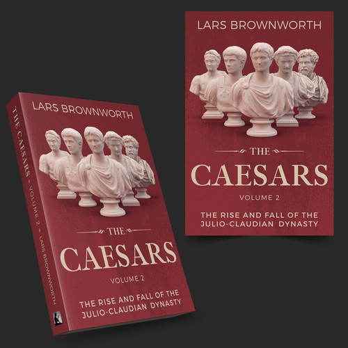 The Caesars Book cover concept