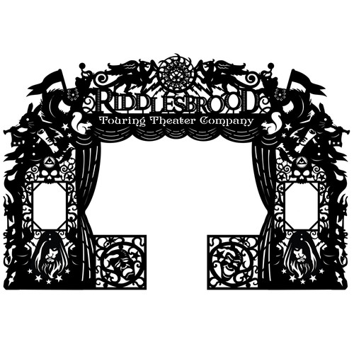 Marquee design for a touring theater