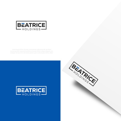 beatrice holdings logo design