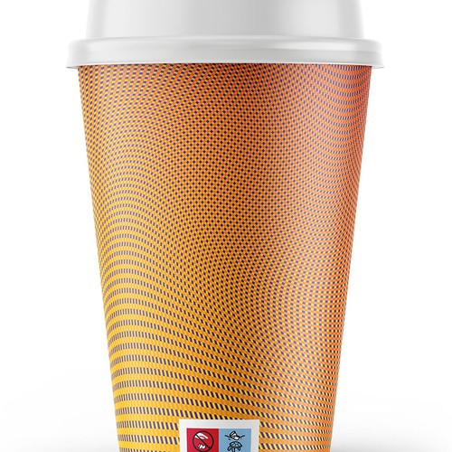 Coffee cup pattern