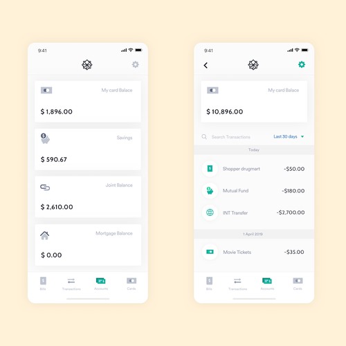 App UI/UX Design