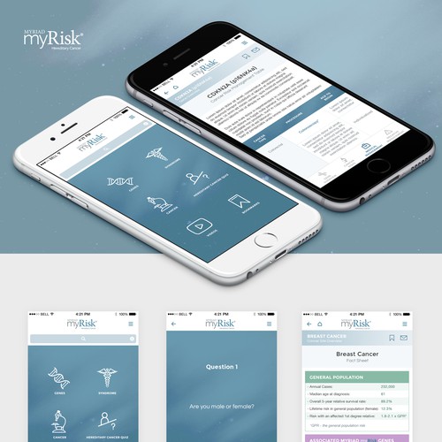 Re-design a popular iOS medical resource app