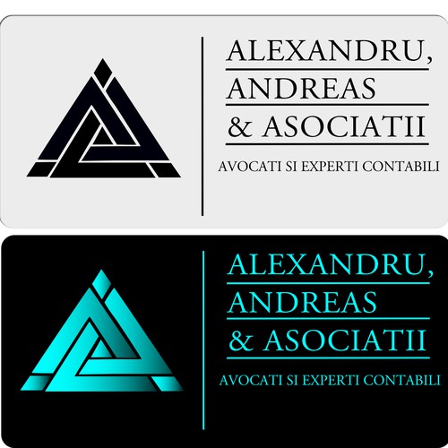 AAA - great logo + business cards for an awesome AAA | LawFirm.