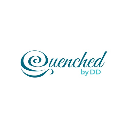 An elegant logo for ice cream & cold beverages