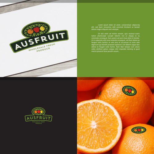 Create vibrant logo for fruit wholesaler