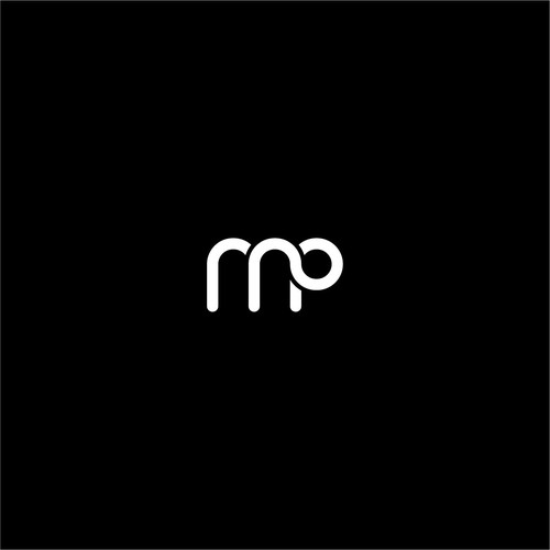 initials logo M and P