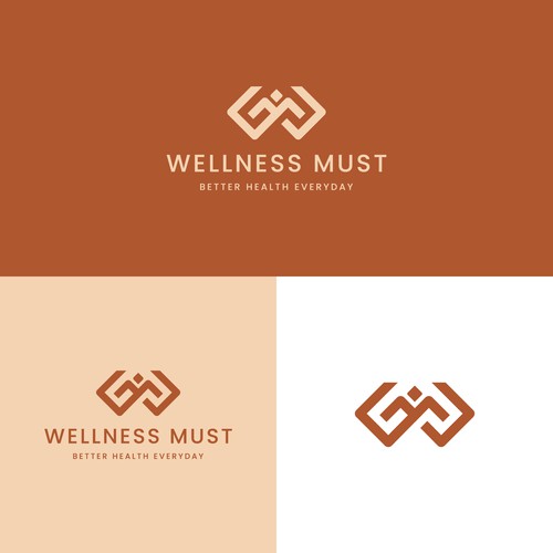 Monogram Logo of Letter WM