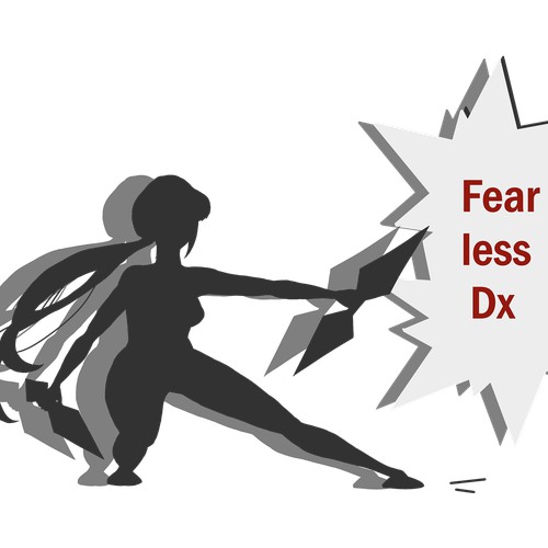 A fearless ninja-girl 