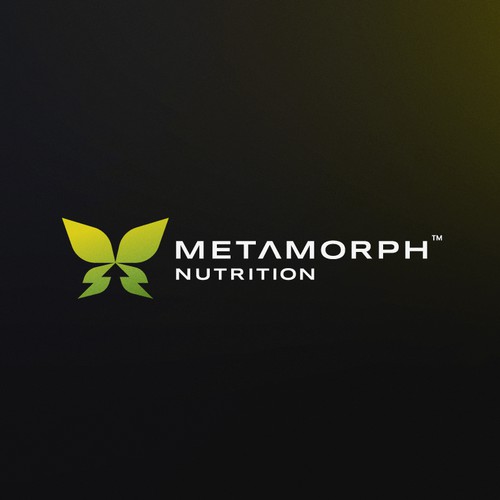 Metamorhp nutrition logo concept
