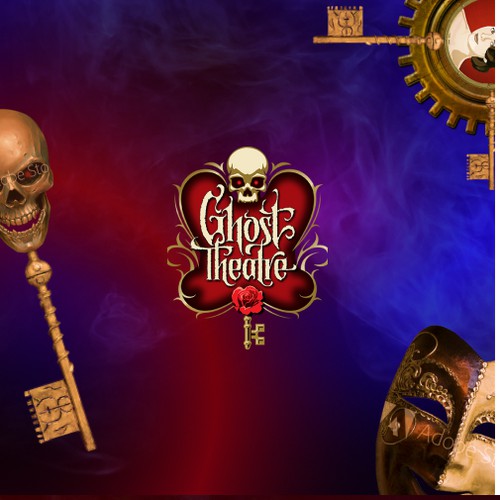 Web design for Ghost Theatre