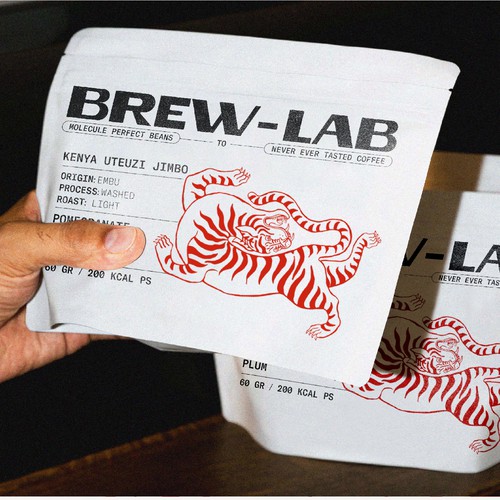 BREW LAB | Branding and Packaging Design